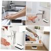 Beaupretty 2Pcs Multi Function Nail Brush Dual Sided Cleaning Brushes for Fingernails and Toenails Soft Bristles Comfortable Use for Home and Salon Cleaning view 2