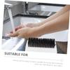 Beaupretty 2Pcs Multi Function Nail Brush Dual Sided Cleaning Brushes for Fingernails and Toenails Soft Bristles Comfortable Use for Home and Salon Cleaning view 4
