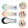 GARIOUANS 3Pcs Nail Clippers Safe Nail Care Kit Compact Lightweight for Prevents Scratching Dirt Accumulation view 3