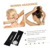 Beaupretty Large Flower Hair Bun Maker Clips 2pcs Hair Accessories for Easy Bun Styling view 2