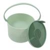 WOONEKY Silicone Makeup Brush Cleaning Bowl Portable Brush Cleaner Tool Drain Efficient Makeup Supplies for Deep Cleaning view 1
