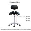 Saddle Stool,Adjustable Height Work Chair,360Movable Correction Chair,for Beauty Salon/Office/Barber Shop,Can Bear 140kg(Height 52-70cm) view 2
