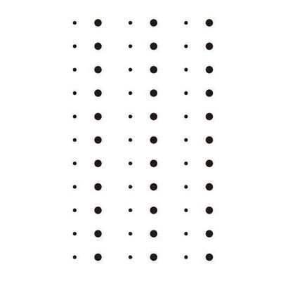 10 Pcs Temporary Tattoos - Black Dot Fake Mole Stickers - Makeup Accessories for Women