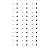 10 Pcs Temporary Tattoos - Black Dot Fake Mole Stickers - Makeup Accessories for Women view 1