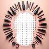 10 Pcs Temporary Tattoos - Black Dot Fake Mole Stickers - Makeup Accessories for Women view 3
