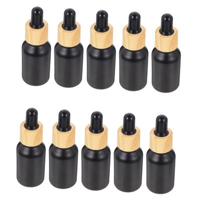 DEARMAMY 10Pcs Multi Function Essential Oil Bottles with Droppers Convenient Bottles for Face Care and Travel Leak Reusable