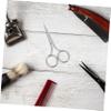 Beavorty Compact Beauty Scissors Portable Eyebrow and Nose Hair Trimming Tool for Grooming Durable Design for Men and Women for Friends view 2