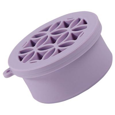 LIFKOME Folding Silicone Makeup Brush Cleaner Bowl 1 Piece Compact Easy Drying Tool for Beauty Enthusiasts for Brush Washing and Storage