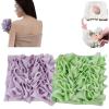 2-in-1 Washable Loofah Washcloth for Bar Soap, Soft Exfoliating Bath Sponge with Soap Pocket, Cleansing and Smooth Skin, Reusable Shower Gloves for Women Men (2-Pack) (A) view 1
