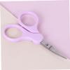 OATIPHO Stainless Steel Eyebrow Scissors for Trimming 4-inch Small Brow and Eyelash Shears Rounded Tips for Safe Grooming for Eyebrow and Facial Hair Precision view 2