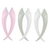 GANAZONO 6-Piece Portable Eyebrow Razor Set Stainless Steel Facial Hair Remover for Women Curved Blades for Precise Grooming for Home or Travel view 1