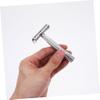 DECORNIJIA Stainless Steel Double Edge Safety Razor Set for Men Manual Shaving Razor Replaceable Blades Closed Comb Design for Smooth Shaving Experience view 4