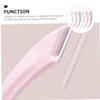 EPIGEIST 6Pcs Eyebrow Razors Portable Facial Hair Removal Tool for Women Stainless Steel Eyebrow Shaver and Design for Easy Trimming and Grooming view 4