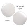 ROMISBABA 2Pcs Medical Grade Nail Cleaning Brush Dual Sided Soft Sponge Head Fingernail Scrub Brush for Sensitive Skin Portable Nail Dust Cleaning Tool for Home and view 3