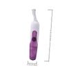 FOMIYES Electric Eyebrow Hair Remover Trimmer for Women Rechargeable Facial Hair Removal Device Stainless Steel Blade Portable and Easy to Use for Eyebrows view 2