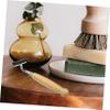 FRCOLOR Bamboo Handle Shaving Razor Set 4-Piece Stainless Steel Manual Shaver for Sensitive Skin Sustainable Hair Clipper for Men view 4