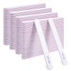 125 Pcs Nail Files 100/180 Grit Double Sided Emery Boards Professional Reusable Nail Buffers for Natural Nails and Acrylic Nails Home and Salon Use view 1