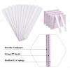 125 Pcs Nail Files 100/180 Grit Double Sided Emery Boards Professional Reusable Nail Buffers for Natural Nails and Acrylic Nails Home and Salon Use view 3