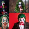 MEICOLY Joker Makeup Kit,Complete Joker Costume Clown Makeup,Clown White Face Paint Character Set for Halloween SFX Cosplay Stage Performance Theatre,Green Hair Dye,Setting Powder,Red Lip Gloss view 3