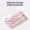3 Pcs Nails Art Tweezers Eyelash Extension Tweezers Nails Tweezers Metal Sticker Tweezers For Woman view 3