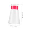 2 Pack Liquid Bottle Pump Dispensers, 180ml Plastic Refillable Containers view 2