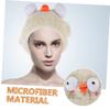 Beaupretty Cute Cartoon Animal Hair Drying Cap Ultra Absorbent Coral Fleece Hair Towel for Women and Teens Quick Drying Shower Hat view 4