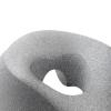 FashionCha Face Down Pillow Massage Headrest with Washable Cover Support Memory Foam Prone Pillow for Travel Relaxation Salons SPA Plane, Gray view 4