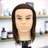10 In Male Mannequin Head With Brown Hair, Realistic Design For Salon Styling, Includes Stand, Perfect For Beauty Students And Professionals view 3