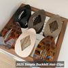 2025 Duckbill Hair Clips for Women Elegant Flat Hair Clips for Thick Hair(6PCS Rhombus) view 2