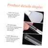 PACKOVE 5Pcs Silicone Face Mask Brush Applicator Transparent Handle Lightweight Easy to Clean for Mud Masks Skincare for Daily Professional Use view 4