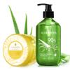Aloderma Aloe Vera Gel Set 2 Pack - Aloe Flower Essence Gel, Aloe Vera Gel + Tea Tree Oil view 1