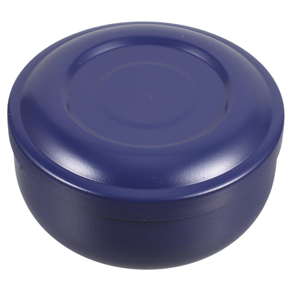 FONDOTIN Stainless Steel Shaving Bowl for Men Lid Reusable Shave Bowl Mug for Brush Sturdy Household Shaving Tool