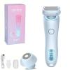 Electric Razorle Smooth Shave Pro for Women, Dusk Glide Pro 3.0 Shaver, 2 in 1 Wet & Dry Waterproof Razor, Cordless Painless Body Hair Remover for Armpit Bikini Legs Arm Face Private Area(B) view 1