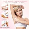 Electric Razorle Smooth Shave Pro for Women, Dusk Glide Pro 3.0 Shaver, 2 in 1 Wet & Dry Waterproof Razor, Cordless Painless Body Hair Remover for Armpit Bikini Legs Arm Face Private Area(B) view 2