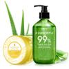 Aloderma Aloe Vera Gel Set 2 Pack - Aloe Flower Essence Gel, 500 Pure Aloe Vera Gel view 1