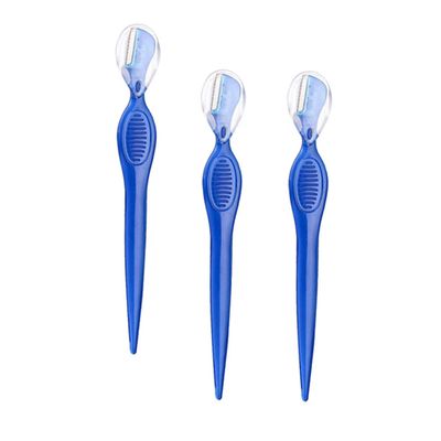 ELAYARD 3Pcs Stainless Steel Eyebrow Razors Set Portable Eyebrow Trimmers for Precision Shaping Beauty Makeup Tools for Women