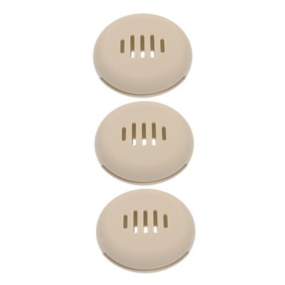 BESTYASH 3PCS Silicone Travel Makeup Puff Case Portable Powder Puff Holder for Beauty Sponges Soft on Skin for Organizing Makeup Essentials