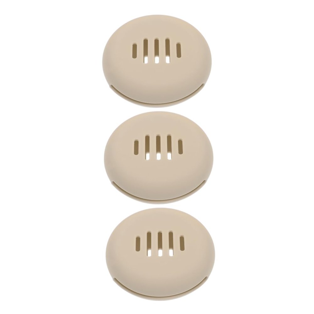 BESTYASH 3PCS Silicone Travel Makeup Puff Case Portable Powder Puff Holder for Beauty Sponges Soft on Skin for Organizing Makeup Essentials
