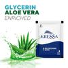 Kresa Refreshing and Cleansing Wet Wipes | PH Balanced | 1 X 50 pouch (50), Multicolour view 2
