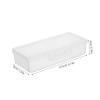 AKOOSY Portable Cotton Swab Holder with Lid Compact Jewelry Organizer for Travel and Makeup Dustproof Transparent Storage Box with Essential Cleaning Aid for Jewelry Care view 2
