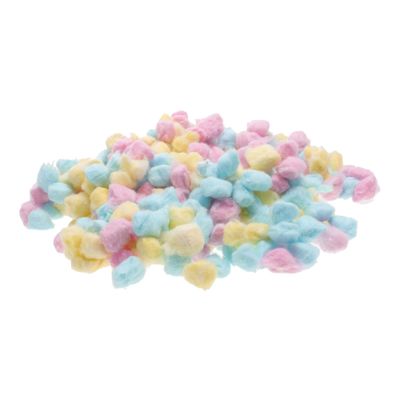 CALLARON 1Pack Colored Cotton Balls for Soft Absorbent Face Cleaning Supplies for Newborn Skin Makeup Removal Craft Projects