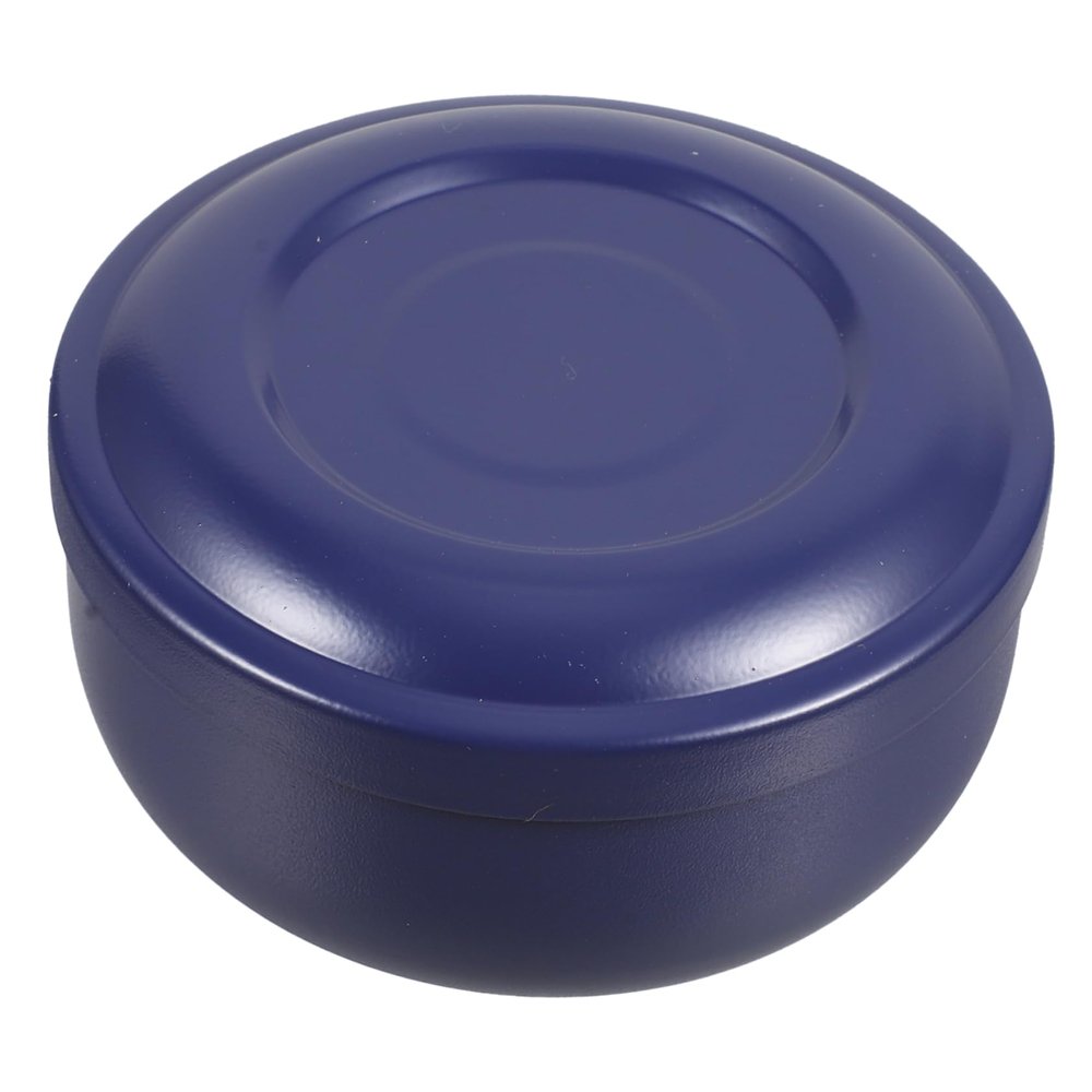 EXQUIMEUBLE Stainless Steel Shaving Bowl for Men Reusable Shave Cup for Smooth Lathering Compact Design for Easy Storage Shaving Soap Accessory Finish