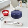 EXQUIMEUBLE Stainless Steel Shaving Bowl for Men Reusable Shave Cup for Smooth Lathering Compact Design for Easy Storage Shaving Soap Accessory Finish view 2