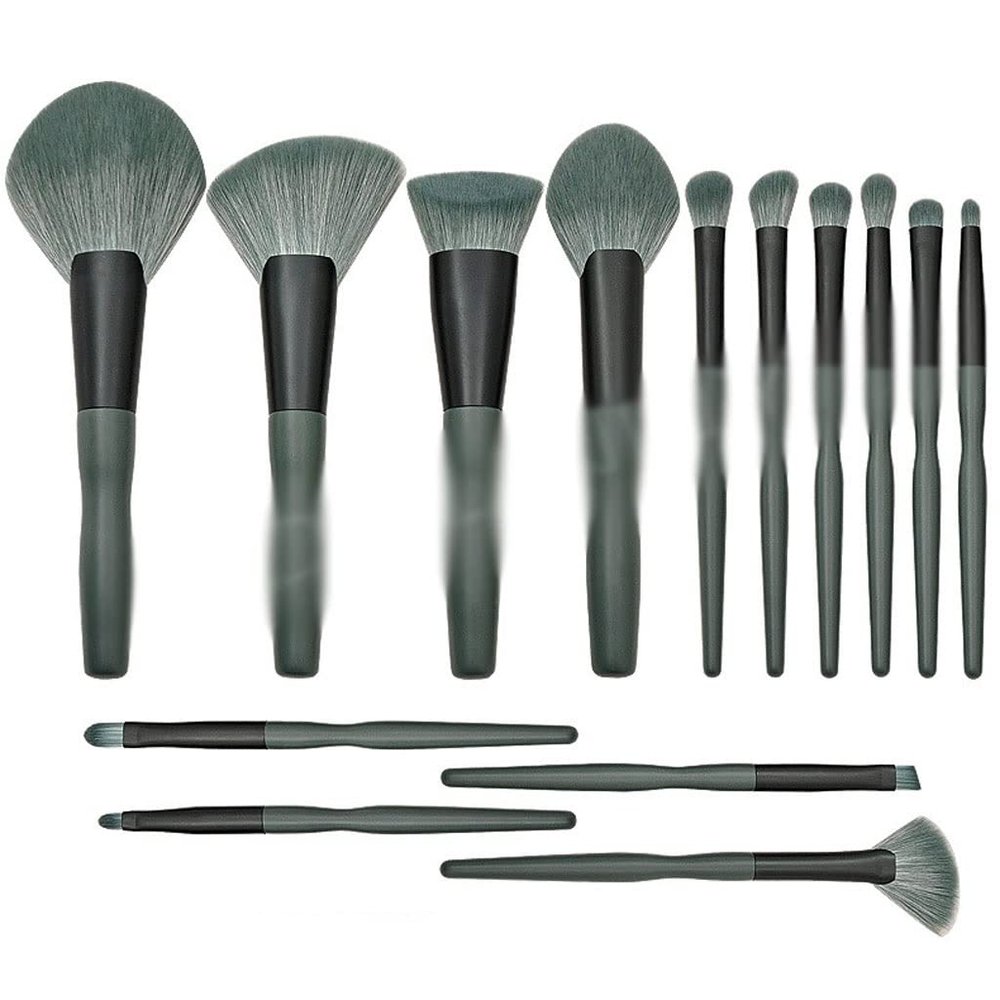 14 Pieces Of Makeup Brush Set, Loose Powder, Eye Shadow, Hair Brush, Beauty Tools