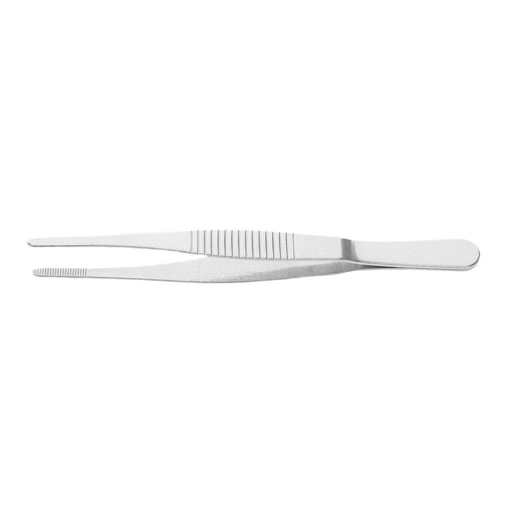 Beaupretty Stainless Tip Tweezers for Eyebrow Facial Hair Removal Ergonomic Grip for Men Women Grooming Tool for Home Travel