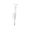 Beaupretty Stainless Tip Tweezers for Eyebrow Facial Hair Removal Ergonomic Grip for Men Women Grooming Tool for Home Travel view 2