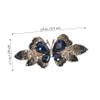 ARTSEWPLY Rhinestone Butterfly Hair Clip for Women Sparkly Spring Barrette Jeweled Hair Accessory for Weddings and Special Occasions view 2