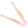 VALICLUD 2pcs Stylish Eyebrow Tweezers for Women Precision Tweezers Comb for Hair Removal Brow Shaping view 1