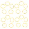 EXQUIMEUBLE 1Bag Hair Salon Heat Resistant Rubber Bands of Yellow Hairdressing Supplies for Home Salon Use Durable Elastic Hair Styling Tools for Women view 1