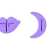 LRXIYODE 1Pc Crescent Shape Bikini Hair Razor Tool for Women Private Area Shaving Device Ladies Trimmer for Body and Underarm Smooth Skin Enhance Your Confidence and Romance view 2